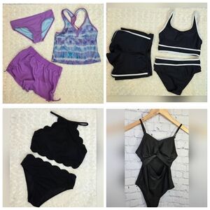 Bundle Of 4 Girl Size 10 Swimsuits